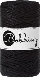 Bobbiny 3PLY Macramé Rope 3 mm 100 m Black Șnur (<![CDATA[TS-E020]]>)