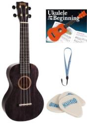 Mahalo MH2-TBK SET Trans Black Ukulele concert (MH2-TBK-SET)