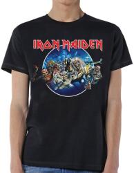 Iron Maiden Ing Wasted Years Circle Unisex Black L (IMTEE66MB03)