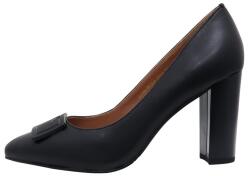 Epica Pantofi dama, Epica, C03L129-UR1864-ZY35A-01-N-Negru, elegant, piele naturala, cu toc, negru (Marime: 38)