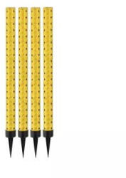  Arany színű tortatűzijáték, 25 cm - 4 db-os (203952)