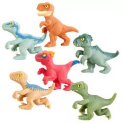 Goo Jit Zu Goo Jit Zu: Jurassic World nyújtható mini akciófigura szett - 6 db-os (199008)