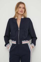 Tommy Hilfiger felső sötétkék, női, nyomott mintás - sötétkék 34