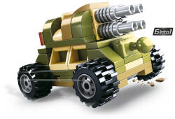 Sluban építőkészlet Builder M38-B0636 6into1 King of Land Force Ágyú 65 db (M38-B0636-1-CI5)