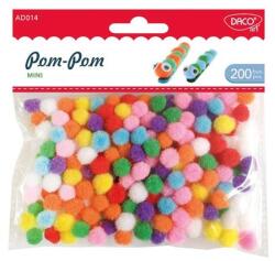 Daco Pompon 10 mm 200 db/csomag Daco vegyes színek (DACO00199)