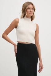 Calvin Klein gyapjú mellény könnyű, bézs, K20K207985 - bézs L