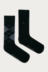 Tommy Hilfiger zokni (2 pár) sötétkék - sötétkék 47/49 - answear - 4 290 Ft