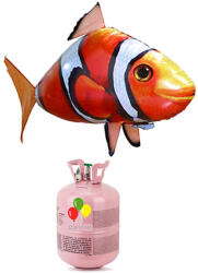  Air Swimmers Némó repülő játék + Hélium 30 lufira