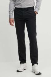 HUGO BOSS nadrág férfi, fekete, egyenes, 50487976 - fekete 52