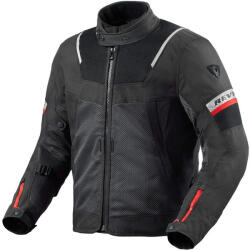 Rev'IT Tornado 4 H20 Bărbătesc Geacă de motocicletă 4 Sezoane Waterproof Negru-Antracit REV000JAC88 (REV000JAC88)