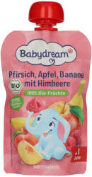 Babydream mini gyümölcspüré alma- banán- málna 12 hónapos kortól - 100 g