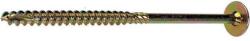 STALCO Laposfejű faszerkezet építő csavar, horganyzott sárga, TORX 6x80 mm, 100 db/cs, STALCO PREMIUM (S-WHWP06080)