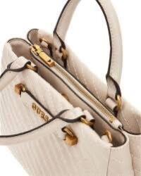 GUESS Sela Girlfriend Satchel - fekete