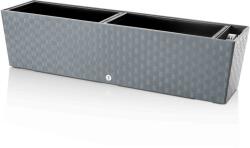 4home Flower Lover Supreme önöntöző virágláda szürke, 75 cm, szürke, 75 cm