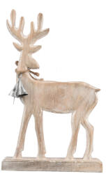 4home Nordic Reindeer mangófa dekoráció, 33 cm