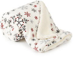 4Home Snowflakes gyapjú hatású pléd, 150 x 200 cm