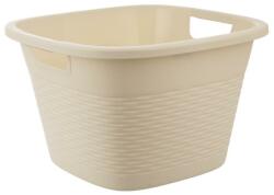 Orion LOOP négyzet alakú mosogatótál fogantyúval 16, 8 l, bézs, bézs