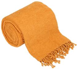 4-Home Adel takaró, mustár, 150 x 200 cm