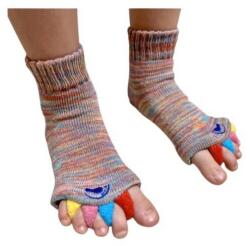 4-Home Multicolor gyerek lábujj elválasztó zokni, méret 27-30, 27 - 30