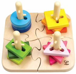 Hape kreatív fa puzzle, 19, 7 x 11, 6 x 19, 7 cm