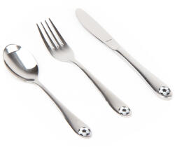 Amefa Evőeszköz készlet gyerekeknek Foci, 3 db