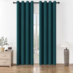 4Home Manila sötétítő függöny petrol, 150 x 250 cm, petróleum