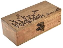 Indecor mangófából készült doboz, Louka, 18 x 8 x6 cm, S
