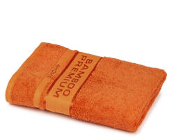 4home fürdőlepedő Bamboo Premium narancssárga , narancssárga, 70 x 140 cm