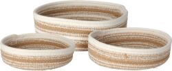 4-Home Nature kötött pamut kosár készlet, 3 db