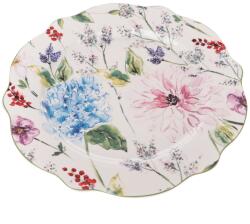 4home Flower Garden porcelán lapostányér, 27 cm