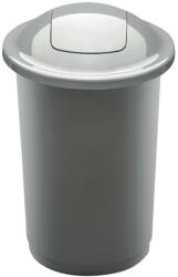 4home Top Bin szelektív hulladékgyűjtő kosár, 50 l, ezüst