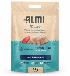 Almi Medium Junior granulátum tengeri algával, 3 kg