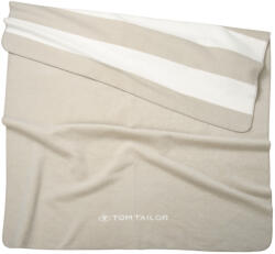 Tom Tailor Jacquard Sunny Sand pléd, 150 x 200 cm