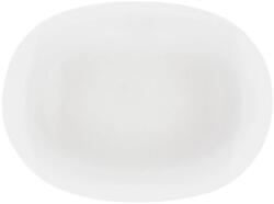 Altom Design White harmónia opálüveg tálaló tányér 23 x 16 cm