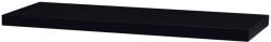 Autronic Fali polc P-005 BK fekete magas fényű, 80 x 24 x 4 cm, fekete