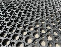 4home Rubber gumiszőnyeg lyukakkal, 90 x 150 cm, 90 x 150 cm