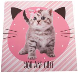 4-Home You are cute vászonkép, rózsaszín, 28 x 28 cm