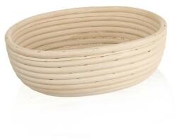 Orion ovális rattan tál, 24 x 18, 5 x 9 cm, S