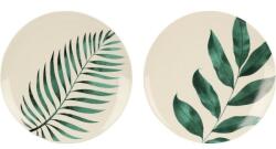 4home Leaf porcelán desszert tányér, átmérő 20, 5 cm