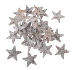 4home Csillagos karácsonyi dekoráció, világos- barna, 30 db-os készlet