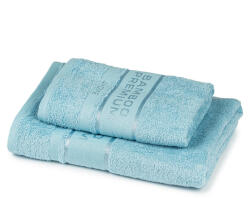 4home Bamboo Premium törölköző és fürdőlepedő szett világoskék , világoskék