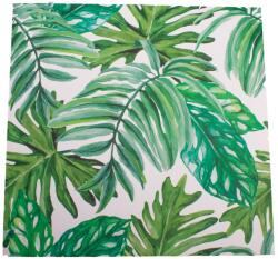 4-Home Green Leaves vászonkép, 40 x 40 cm