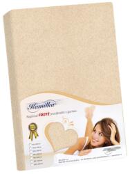 Bellatex Kamilla frottír lepedő, bézs, 120 x 200 cm, bézs, 120 x 200 cm