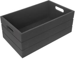 Orion fadoboz, antracit, 26 x 16 x 11cm