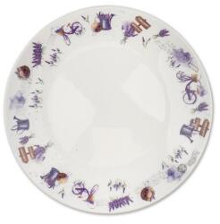 Toro Nová Levandule kerámia tányér, 20 cm