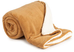 4Home gyapjú hatású pléd barna, 150 x 200 cm, barna