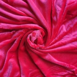 4-Home Mikroplüss lepedő piros, 90 x 200 cm, piros, 90 x 200 cm