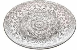 4home Grey Orient Porcelán tányér, 26, 5 cm