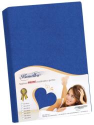 Bellatex Kamilla frottír lepedő, sötétkék, sötétkék, 160 x 200 cm