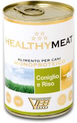 Healthy MEAT NYÚL 95% monoproteines és gluténmentes paté, felnőtt kutyáknak, 400 g konzerv ultra prémium